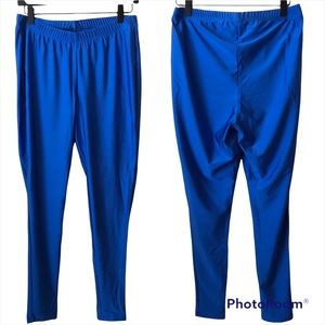 Torrid Royal Blue Shiny Leggings Size 1